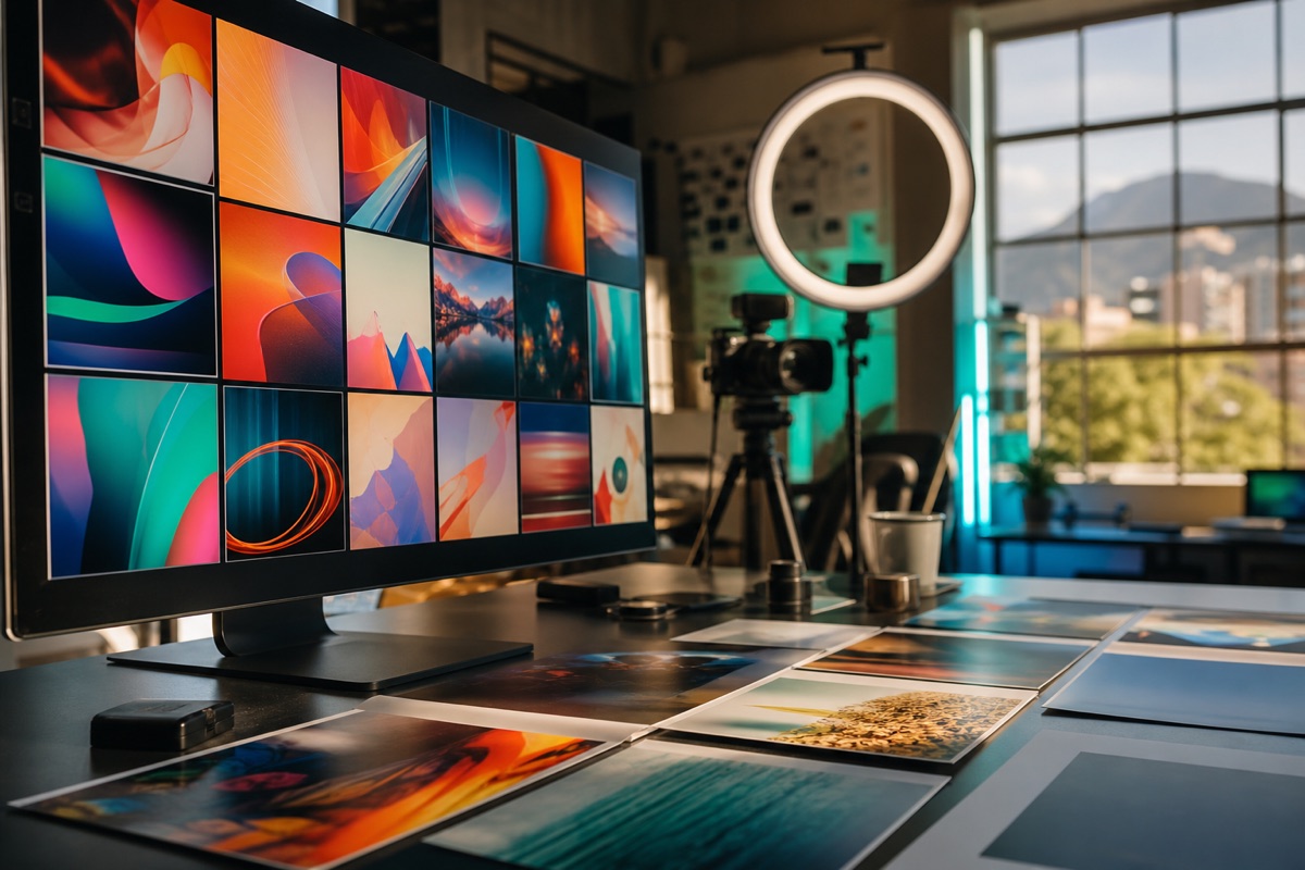 Contenido visual generado con inteligencia artificial por MYGIA